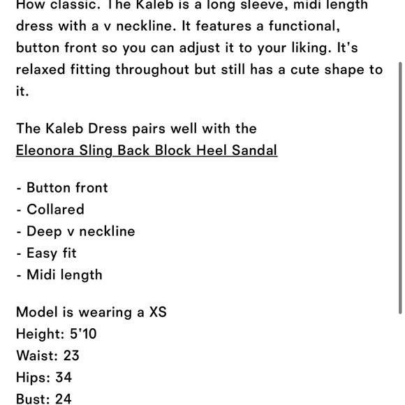 Reformation kaleb dress - Picture 7 of 10